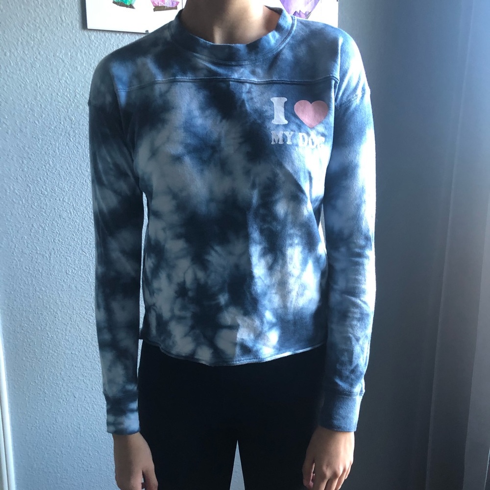 Tie dye long sleeve shirt